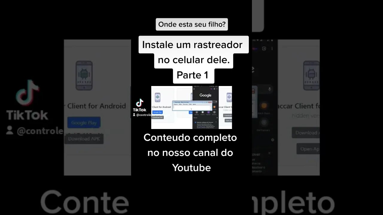 Onde está seu filho? Instale um rastreador nele! #mobiletracker #celular #controleparental