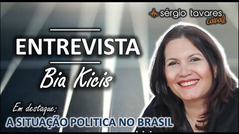 🎙Entrevista com 𝗕𝗶𝗮 𝗞𝗶𝗰𝗶𝘀 (04.07.2022), membro da Câmara dos Deputados do Brasil 🇧🇷