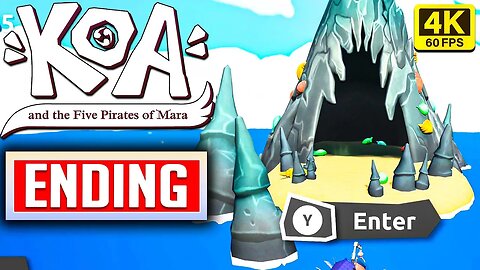 KOA AND THE FIVE PIRATES OF MARA - Grant Loom 's Lair & Ending Walkthrough PART 8 No Commentary [4K]
