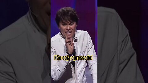 Joseph Prince: Não seja apressado #josephprince #independencia #fé