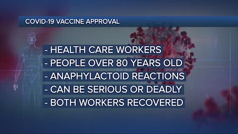 Ask Dr. Nandi: U.K. regulator says people with severe allergies should not receive Pfizer's COVID-19 vaccine