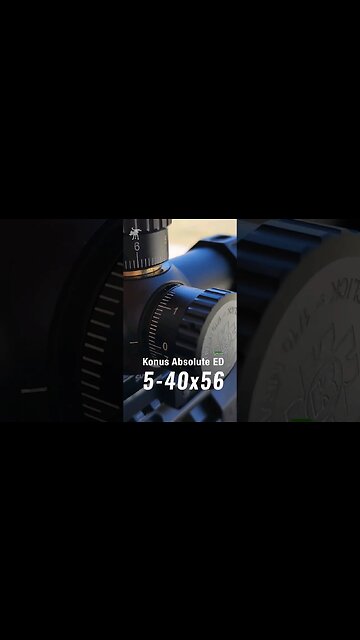 Konus Absolute 5-40x56 #riflescope #konus #hunting #pewpew