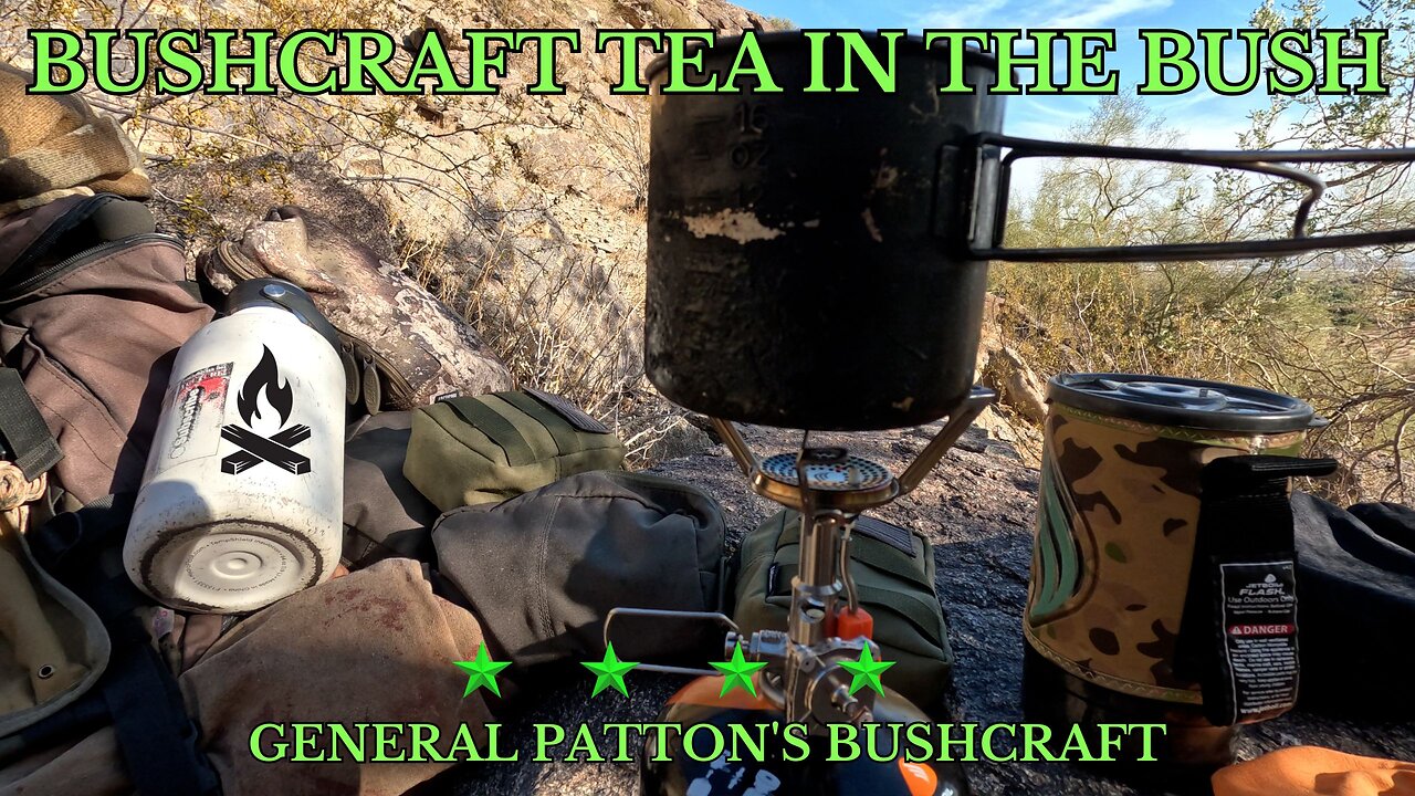 HOW TO MAKE BUSHCRAFT TEA OUT IN THE BUSH