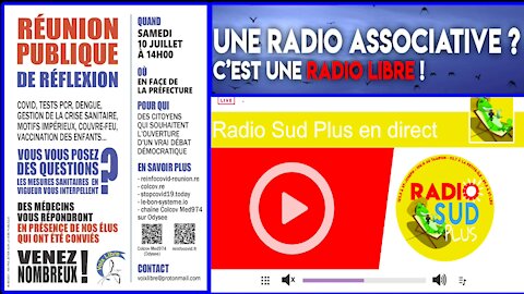 Dr Dévika Apavou et Mme Carole Tipveau - La Crise Sanitaire Covid 19 à La Réunion - Radio Sud Plus