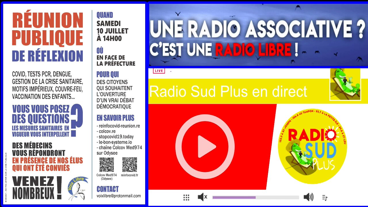 Dr Dévika Apavou et Mme Carole Tipveau - La Crise Sanitaire Covid 19 à La Réunion - Radio Sud Plus