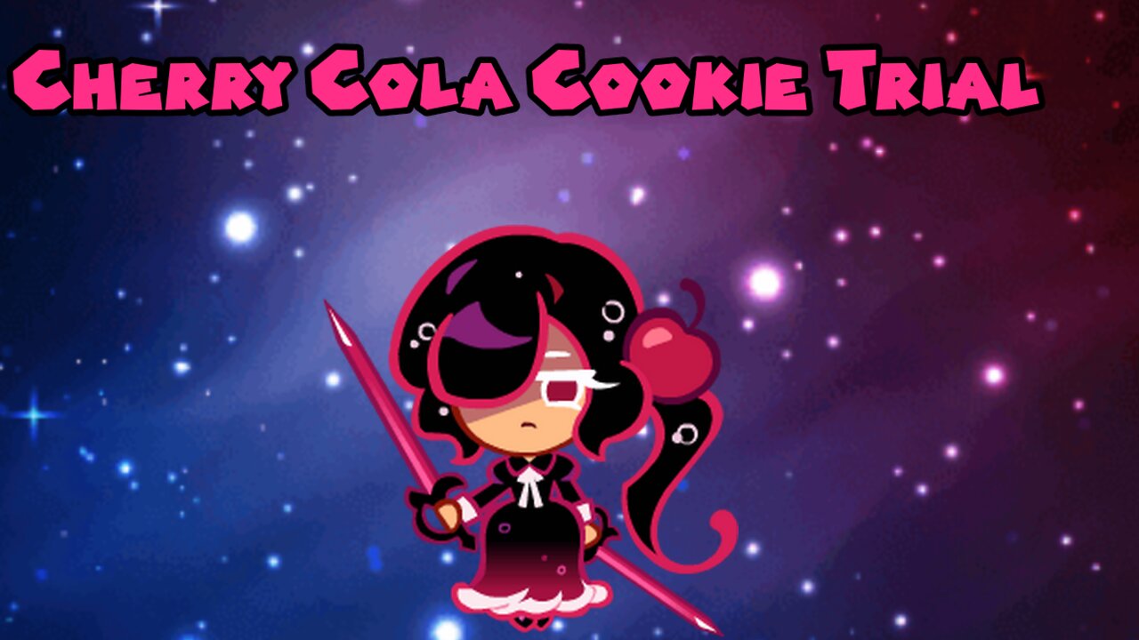 Cherry Cola Cookie Trial