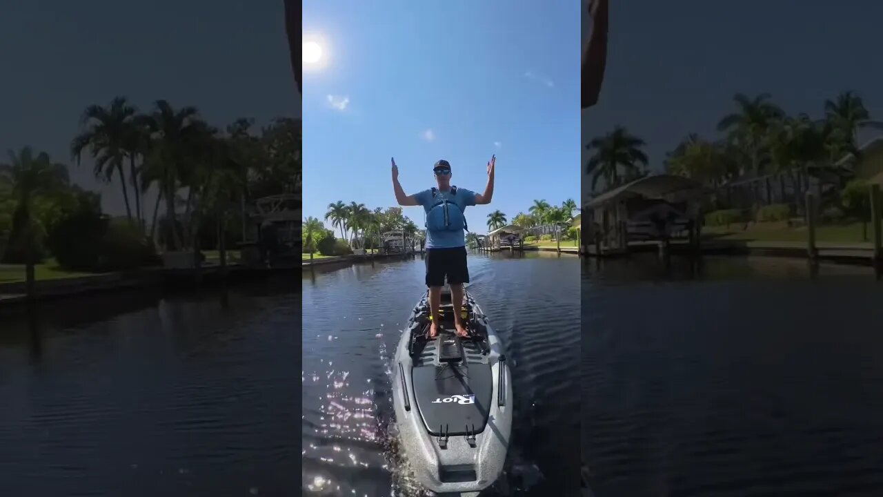 RIOT VERSA KAYAK- trolling motor, flipper or propeller pedal drives, & paddle #insta360x3 #kayak