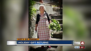 Let's Be Frank: Holiday gift returns