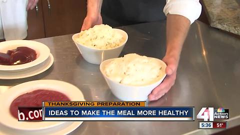 Substitutions, tips for how to have a healthier Thanksgiving meal