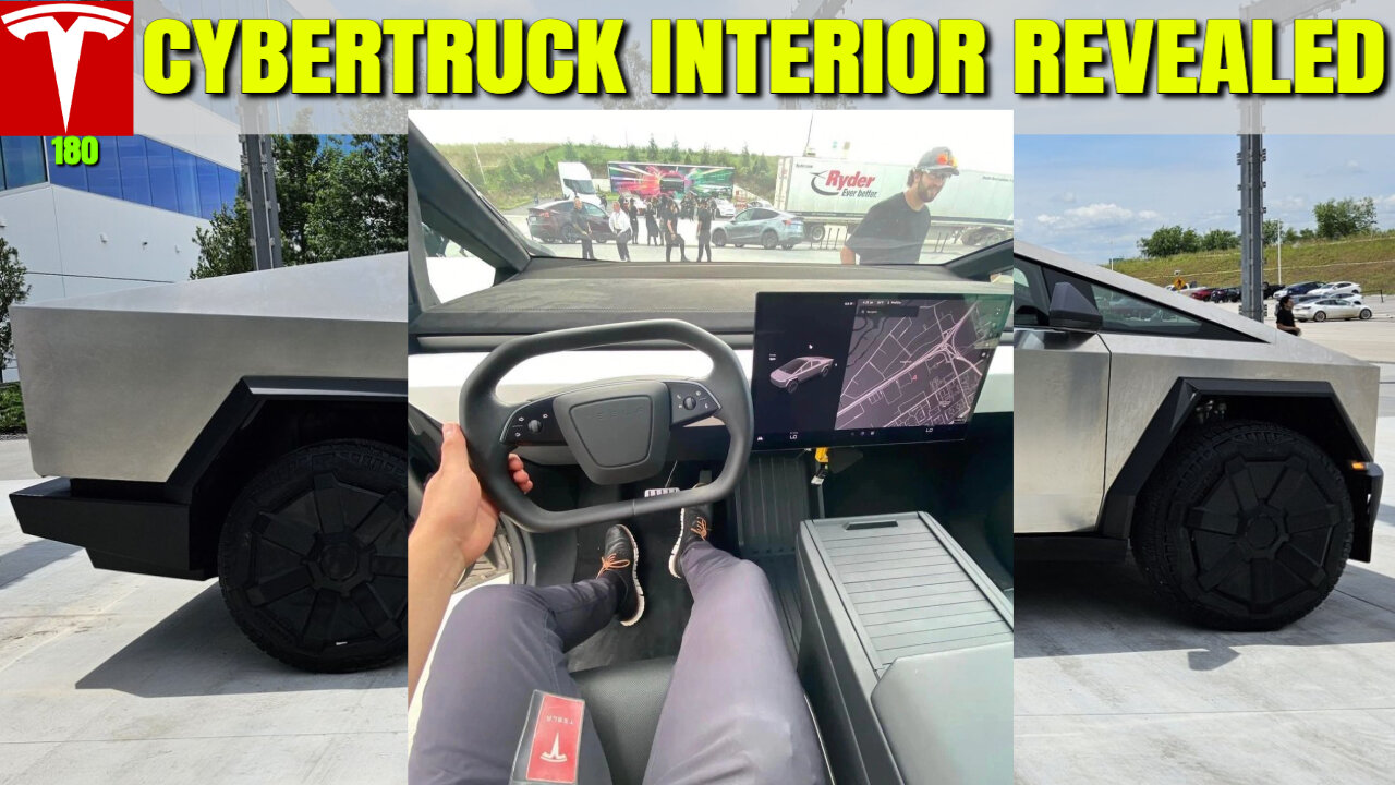 Tesla Cybertruck Interior Revealed In New Photograph