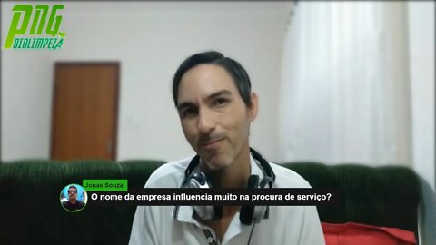 O nome da Empresa Influencia na captação de Clientes? [Corte da Live] - PNG Biolimpeza