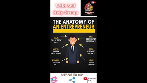 🔥The anatomy of an entrepreneur 🔥#shorts🔥#viralshorts🔥#motivation🔥#wildselfhelpgroup🔥