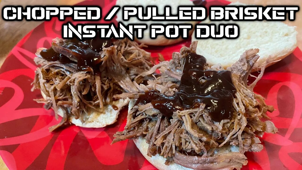 Instant Pot Chopped | Pulled Brisket | Brisket Recipe