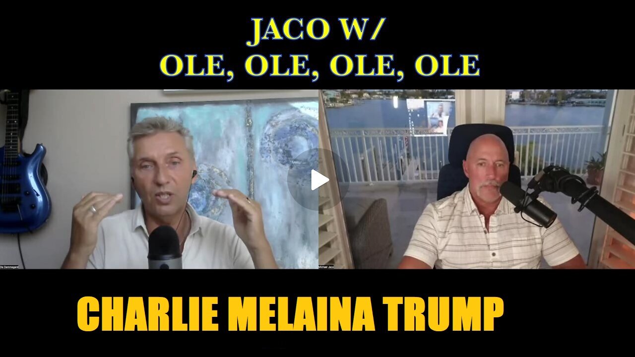 JACO W/ OLE- World knows the nazis run it & will rise up & peacefully remove them. Pray!