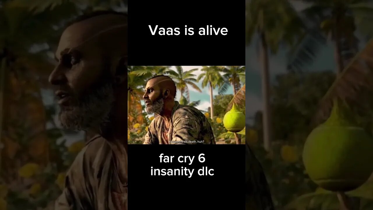 Vaas is alive! far cry 6 insanity #shorts #farcry