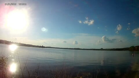 Passing The Time At The Lake.