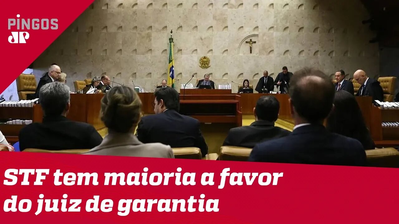 STF tem maioria a favor do juiz de garantias