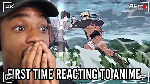 FIRST TIME REACTING TO ANIME