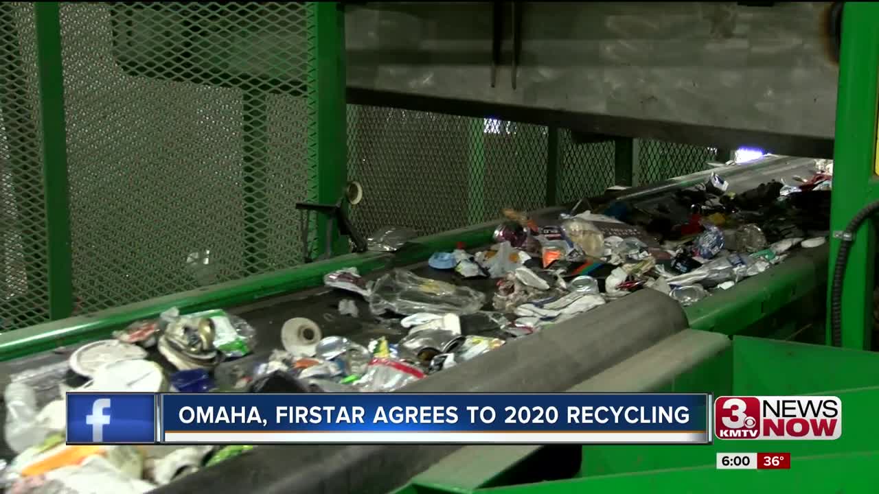 Omaha, Firstar agrees to 2020 recycling