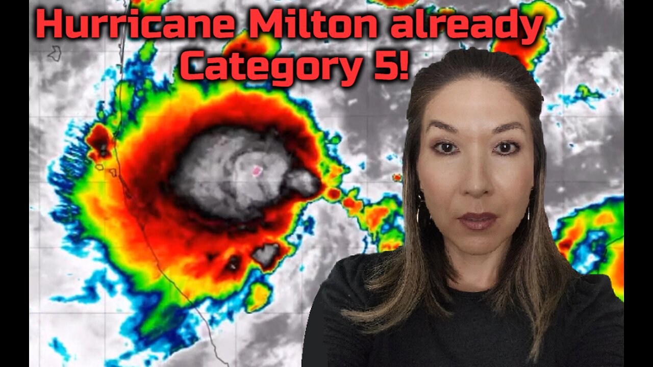 Hurricane Milton: Weird Behavior Before Florida Landfall