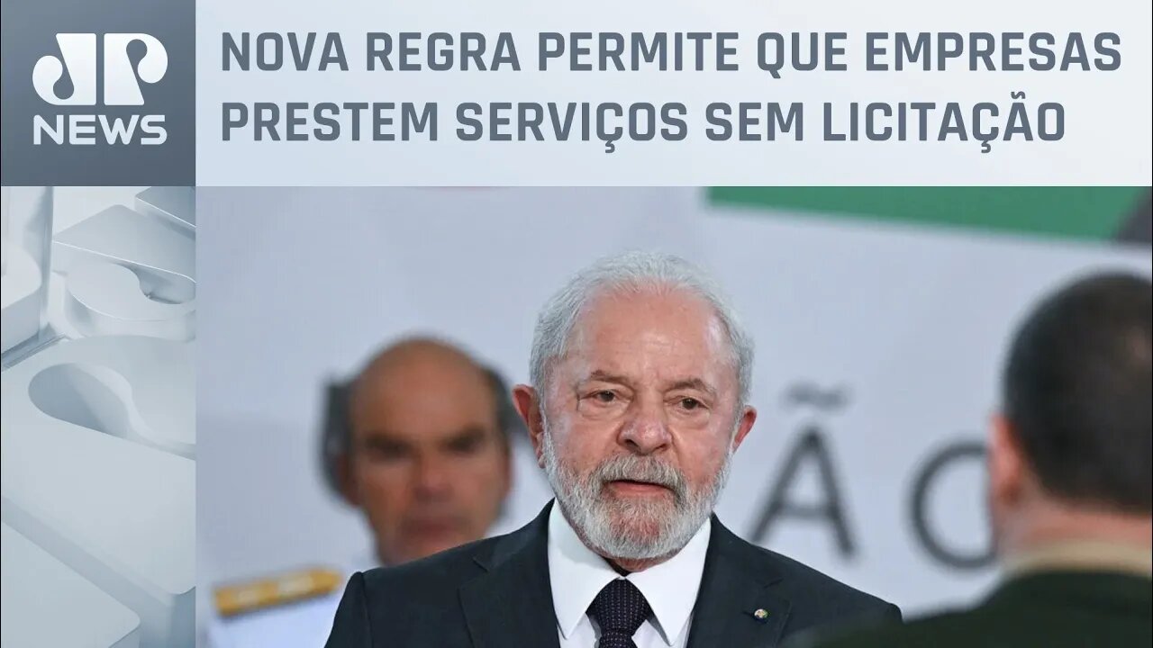 Oposição quer derrubar decretos assinados por Lula sobre marco legal do saneamento