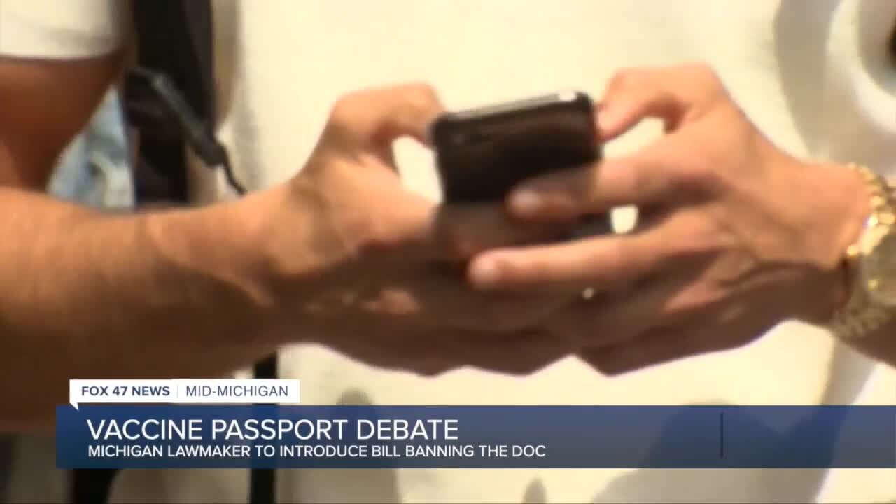 Debate surrounding COVID passports comes to Michigan