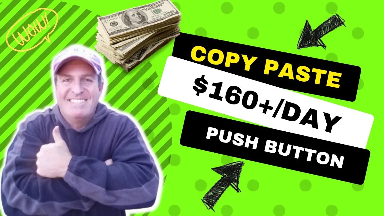 Get Paid $160+ PER DAY Just For PUSHING ONE Button (REAL METHOD!) | Make Money Online For Beginners