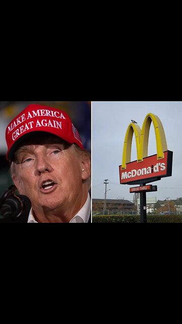 Trump Orders Birthday Dinner at a McDonald's Drive-Thru! 🍔🎉