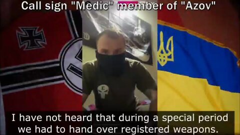 Nazi nicknamed "medic" answers questions on a stream