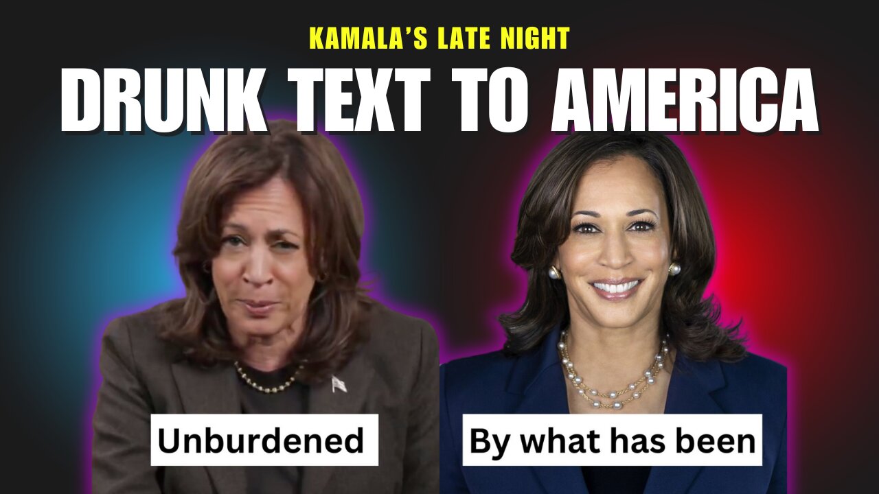 Kamala Harris Embarrassed Herself Again In Terrible Address To America | The Burning Truth LIVE