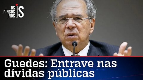 Paulo Guedes: Ideia de parcelar precatórios veio dos ministros Gilmar Mendes e Luiz Fux.