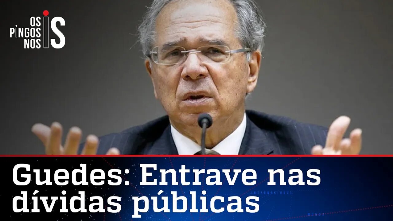 Paulo Guedes: Ideia de parcelar precatórios veio dos ministros Gilmar Mendes e Luiz Fux.