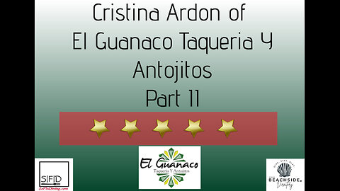 Chef Cristina Ardon of El Guanaco is at The Chef's Table with Chef Dan & Doris WithaD Part II