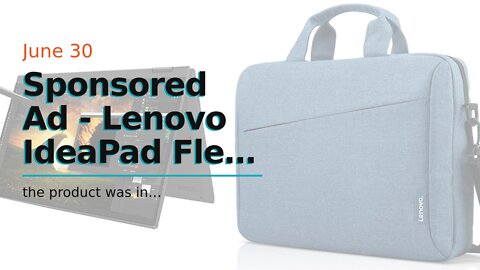 Sponsored Ad - Lenovo IdeaPad Flex 5 11th Gen Intel Core i5 14 FHD 2-in-1 Convertible Laptop (8...
