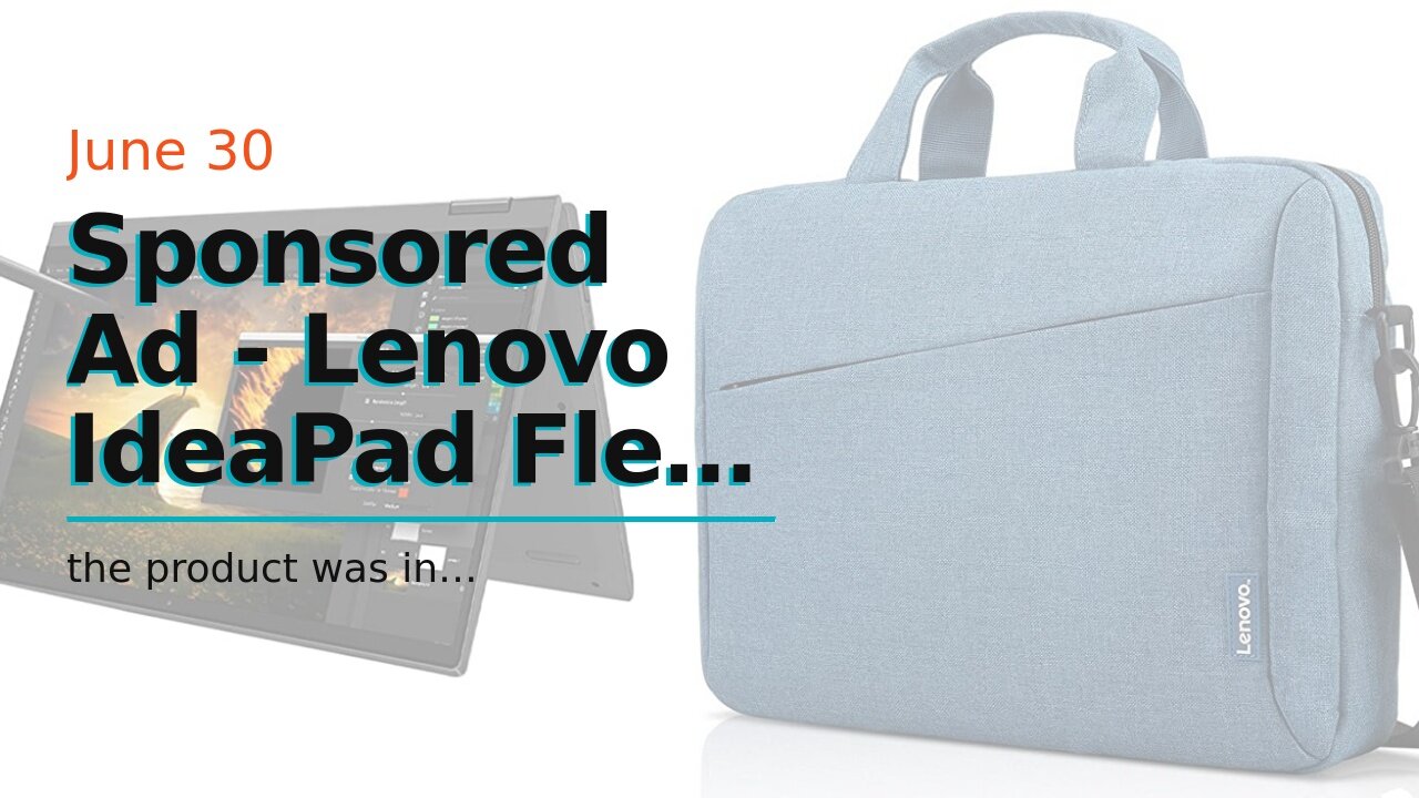 Sponsored Ad - Lenovo IdeaPad Flex 5 11th Gen Intel Core i5 14 FHD 2-in-1 Convertible Laptop (8...