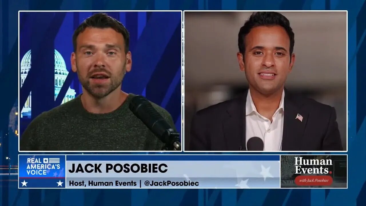 Vivek Ramaswamy & Jack Posobiec: Speaks TRUTH & Rising in the Polls