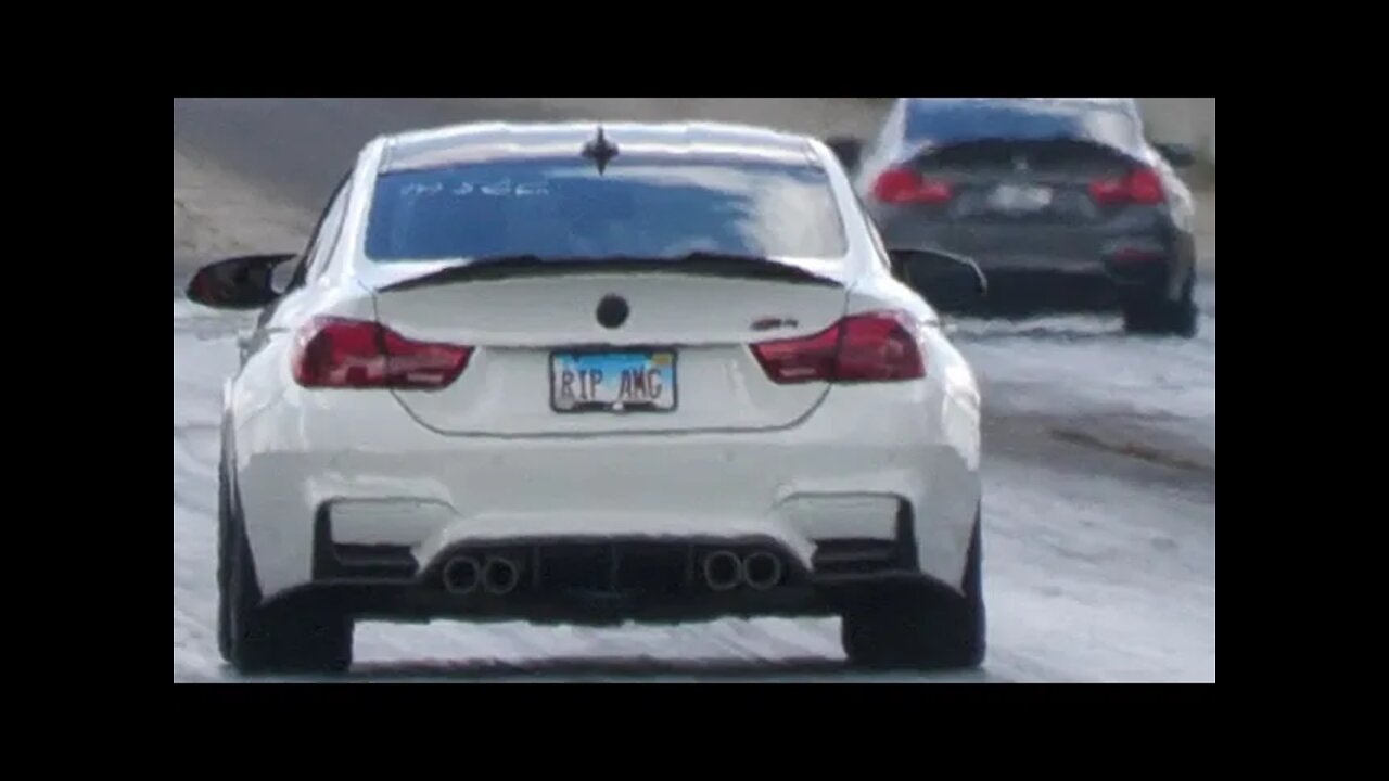 BMW M4 at Drag Strip. Anyone know what octave that was in? #bmw #bmwm4 #m4 #m3 #f82