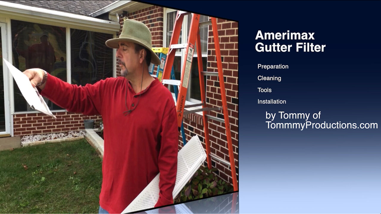 How to install Gutter Guards by Amerimax by Indie Tom Tips