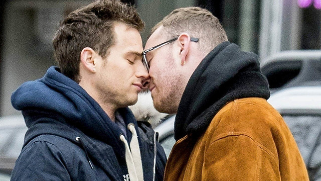 Sam Smith & '13 Reasons Why' Brandon Flynn Enjoy a PDA Filled Day in New York City