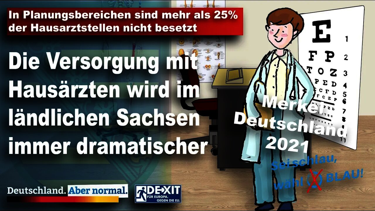 In Planungsbereichen sind mehr als 25% der Hausarztstellen nicht besetzt, AfD