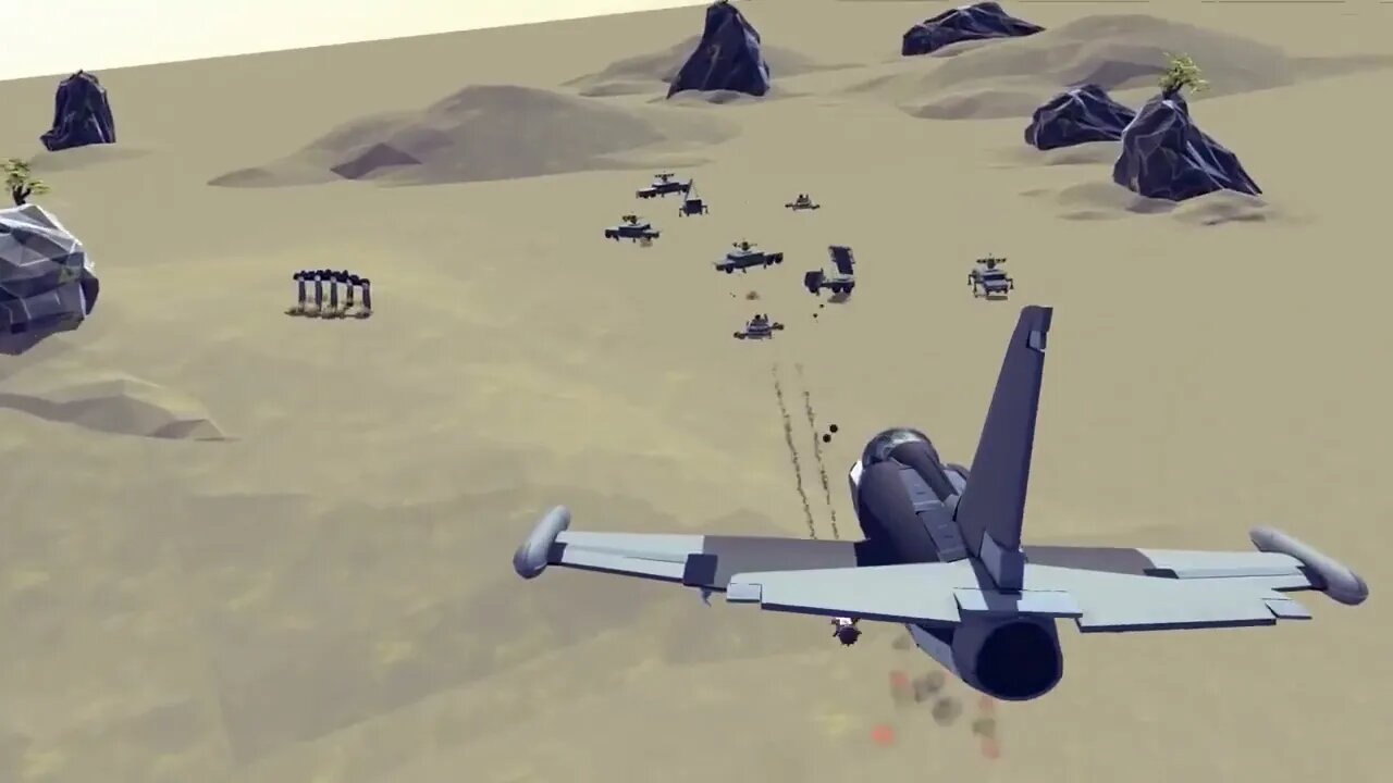 Military @ Combat @ #1 @ Besiege