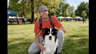 Dog owner reunited with best friend after 4 months apart