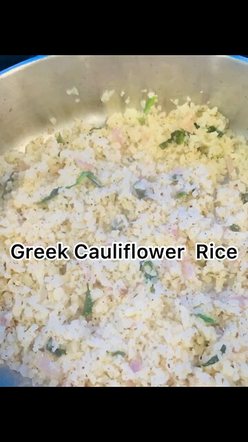 Cauliflower rice
