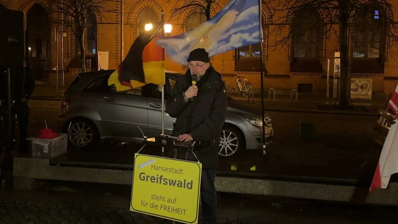 Greifswald - Martin seine Abschiedsrede 20-02-2023