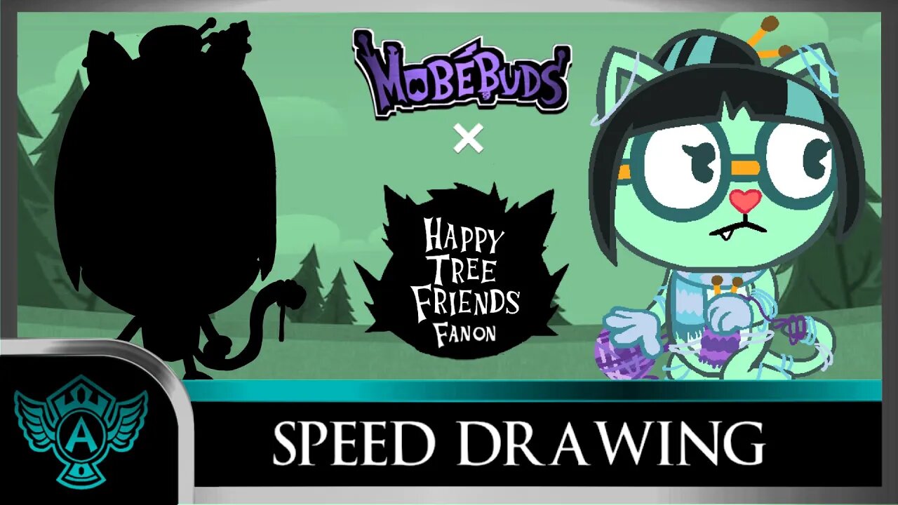 Speed Drawing: Happy Tree Friends Fanon - Carol | Mobebuds Style
