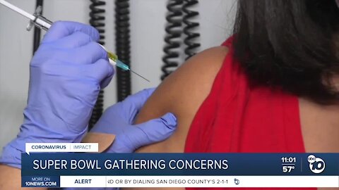 Super Bowl Sunday coronavirus concerns