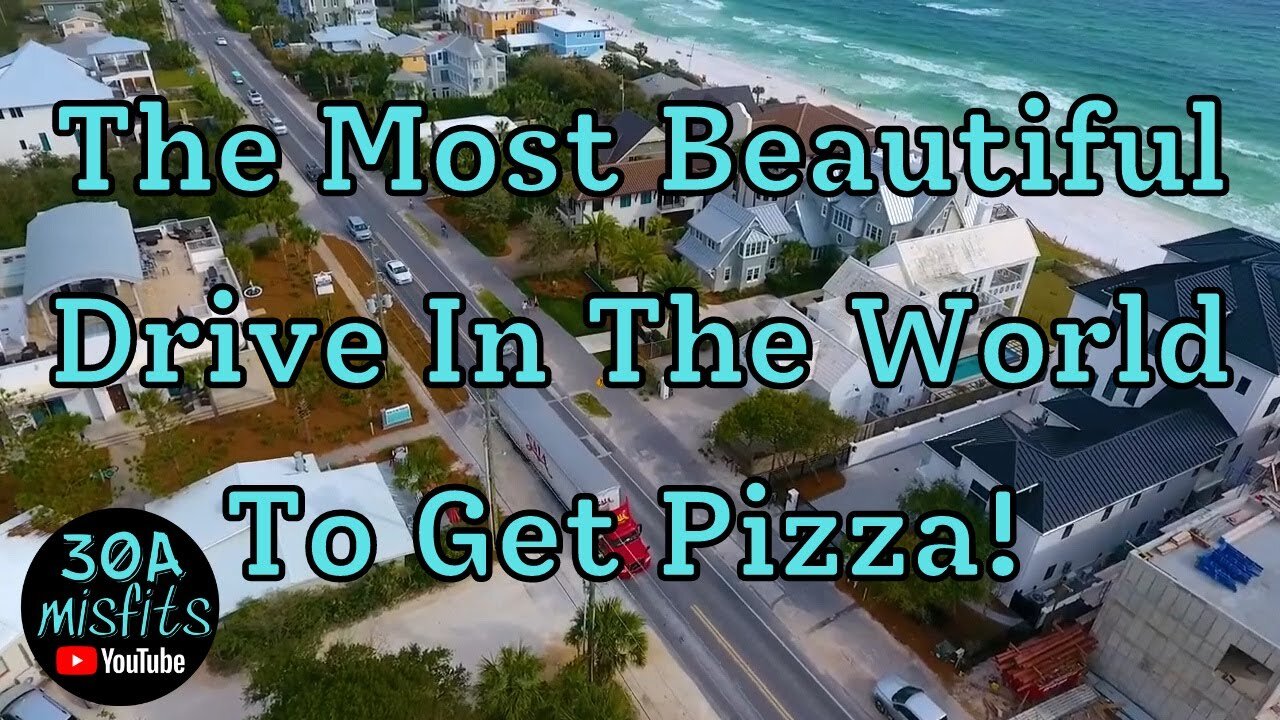 The Most Beautiful Pizza Run In The World on 30A in Florida with the 30A Misfits