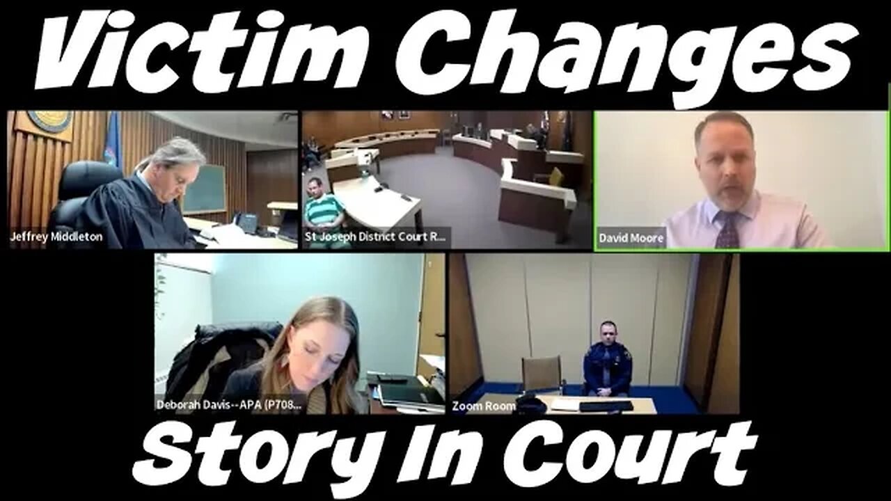 Wild Court Moments #247 Swartz prelim follow up to "Where Is The Victim"