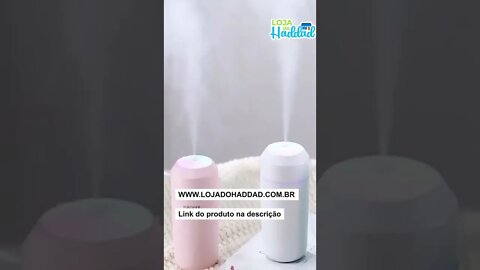 Umidificador De Ambiente Color Cup Humidifier Colorido TIK #shortvideo #shorts