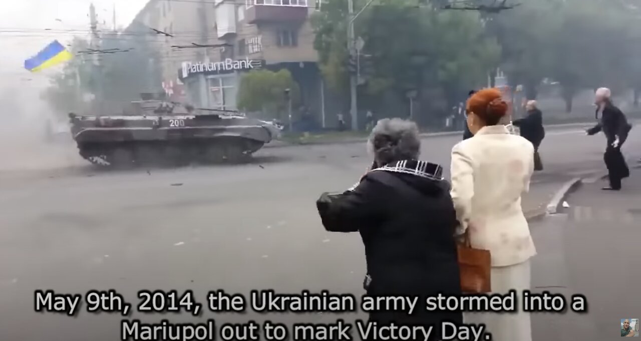 Mariupol (Donbass). War and Peace 2014-2022 Victory day